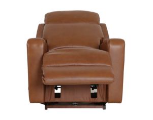 La-Z-Boy Emmons Oak Leather Rocker Recliner