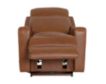 La-Z-Boy Emmons Oak Leather Rocker Recliner small image number 2