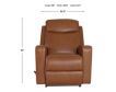 La-Z-Boy Emmons Oak Leather Rocker Recliner small image number 9