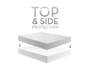 Malouf Fine Linens Five Sided® Full Mattress Protector