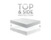 Malouf Fine Linens Five Sided® King Mattress Protector small image number 2