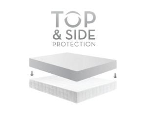 Malouf Fine Linens Five Sided® Omniphase® Twin Mattress Protector