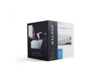 Malouf Fine Linens Five Sided® HyperChill™ Twin Mattress Protector