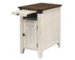 Martin Furniture Dakota White Chairside Table small image number 4