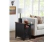 Martin Furniture Dakota Black Chairside Table small image number 1