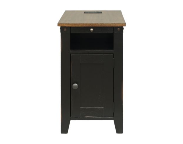 Martin Furniture Dakota Black Chairside Table large image number 3