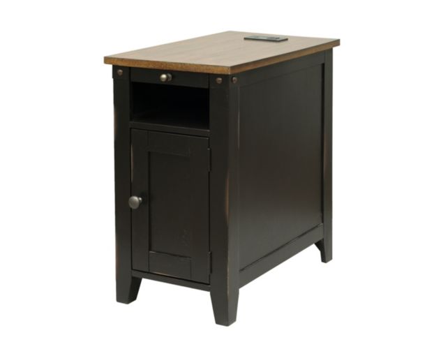 Martin Furniture Dakota Black Chairside Table large image number 4