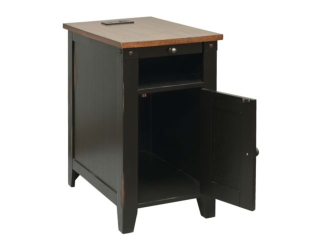 Martin Furniture Dakota Black Chairside Table large image number 6