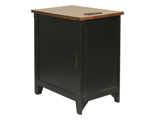 Martin Furniture Dakota Black Chairside Table large image number 7