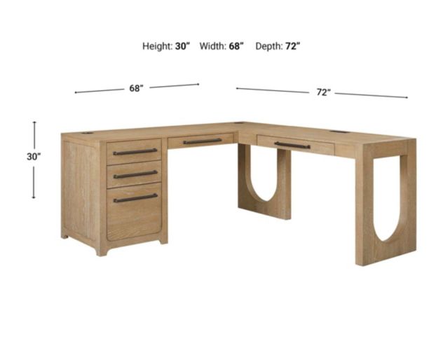 Martin Furniture CANYON DRIVE CORNER DESK large image number 12