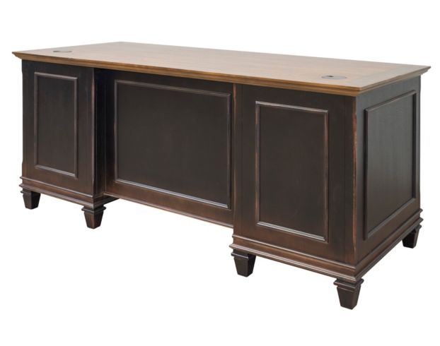 Martin Furniture Hartford Double Pedestal Desk large image number 3