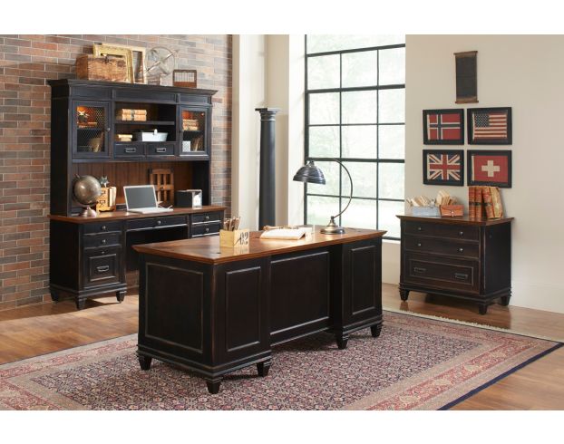 Martin Furniture Hartford Double Pedestal Desk large image number 9