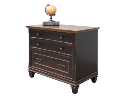 Martin Furniture Hartford Black Lateral File