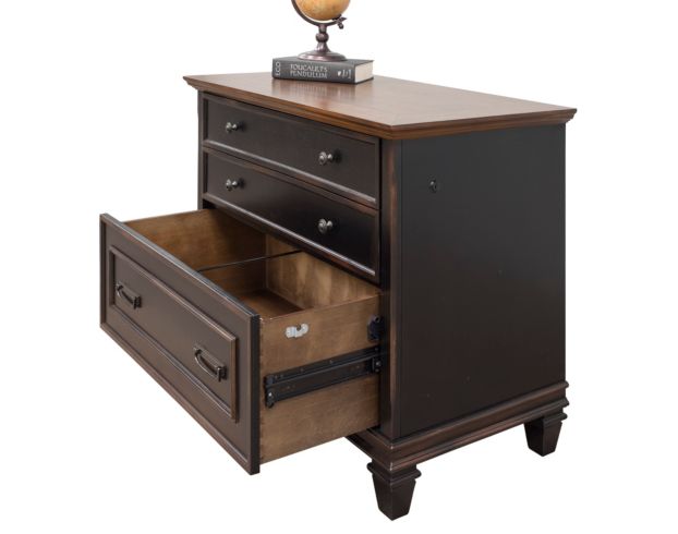 Martin Furniture Hartford Black Lateral File large image number 3