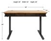 Martin Furniture Sonoma Sit/Stand Desk small image number 8