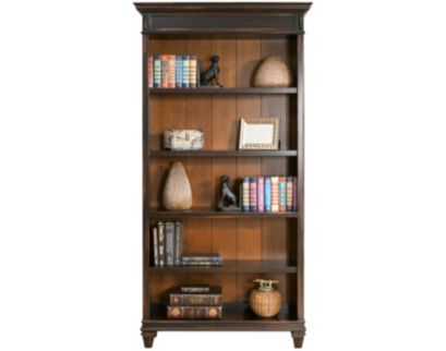 Martin Furniture Hartford Black Open Bookcase