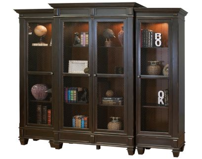 Martin Furniture Hartford Black Open Bookcase