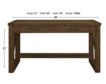 Martin Furniture Avondale Brown Writing Desk small image number 10