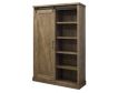 Martin Furniture Avondale Brown Tall Barn Door Bookcase small image number 3