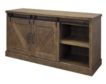 Martin Furniture Avondale Brown Barn Door Credenza small image number 3