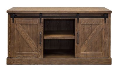 Martin Furniture Avondale Brown Barn Door Credenza Homemakers