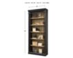 Martin Furniture Toulouse Tall Bookcase small image number 18
