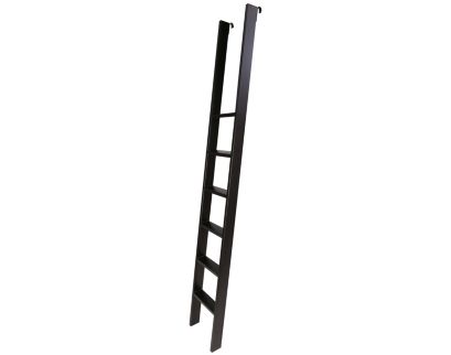 Martin Furniture Toulouse Aged Ebony Metal Bookcase Ladder