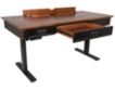Martin Furniture Hartford Sit/Stand Desk-Black small image number 2