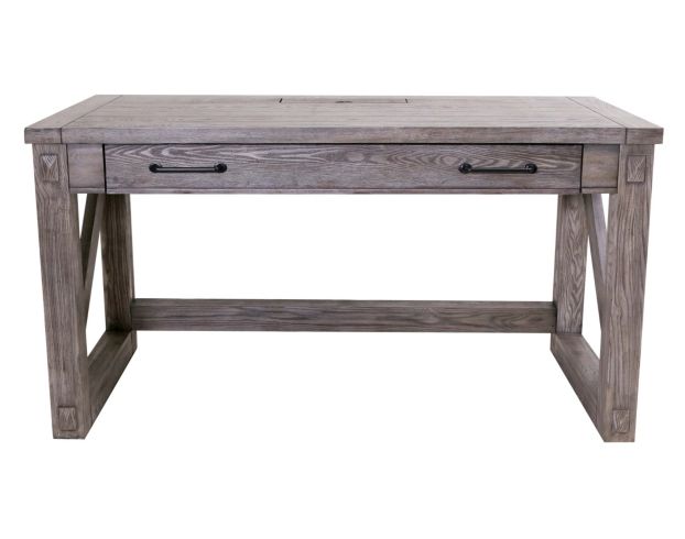 Martin Furniture Avondale Gray Writing Desk large image number 1