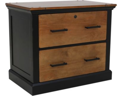 Martin Furniture Toulouse Aged Ebony Lateral File