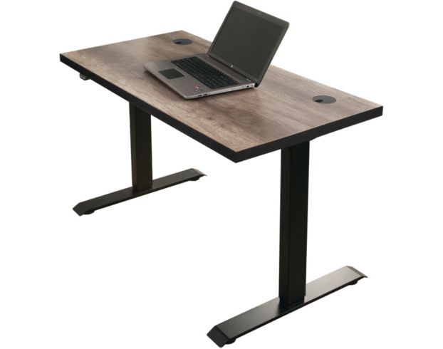 Martin Furniture Streamline Brown Sit/Stand Desk large image number 1
