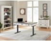 Martin Furniture Hartford White Sit and Stand Desk small image number 7