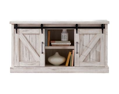 Martin Furniture Avondale White Credenza