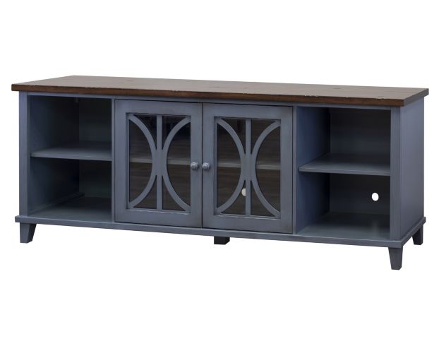 Martin Furniture Baily Blue Media Console large image number 1