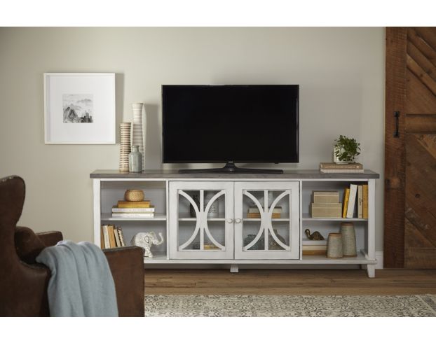 Martin Furniture Bailey White Media Console large image number 2