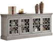 Martin Furniture Felicity Gray 4-Door Media Console small image number 1