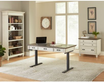 Martin Furniture Hartford White Lateral File