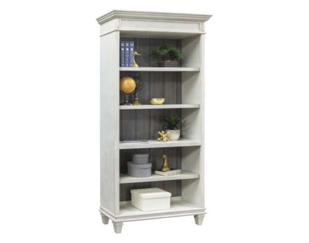 Martin Furniture Hartford White Open Tall Bookcase large image number 1