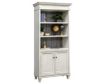 Martin Furniture Hartford White Tall Bookcase with Doors small image number 1