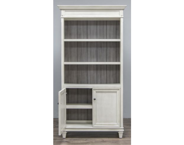 Martin Furniture Hartford White Tall Bookcase with Doors large image number 3