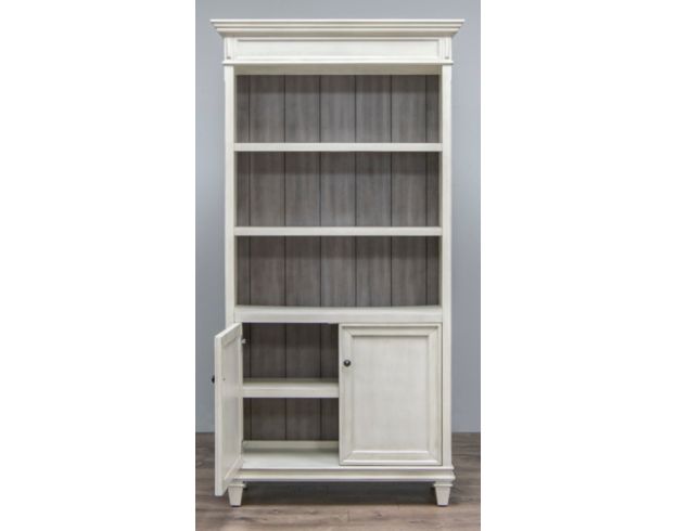 Martin Furniture Hartford White Tall Bookcase with Doors large image number 3