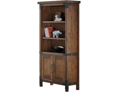 Martin Furniture Addison Auburn Bookcase with Lower Doors