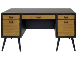 Martin Furniture Payton Half Pedestal Executive Desk