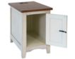 Martin Furniture Ava White Chairside Table small image number 3
