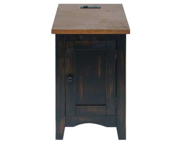 Martin Furniture Ava Black Chairside Table large image number 1