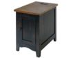 Martin Furniture Ava Black Chairside Table small image number 2