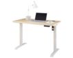 Martin Furniture IMLD White Sit And Stand Desk small image number 1