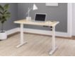 Martin Furniture IMLD White Sit And Stand Desk small image number 2