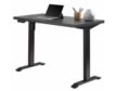 Martin Furniture IMLD Charcoal/Black Sit And Stand Desk small image number 1