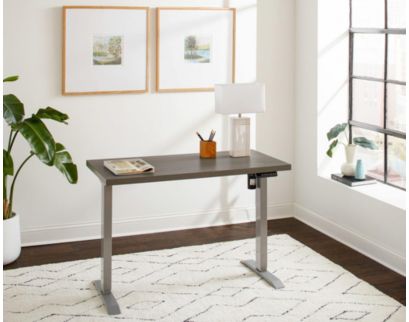 Martin Furniture IMLD Gray Electric Sit/Stand Desk